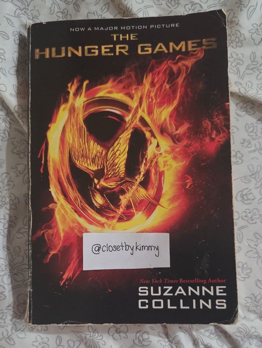 The Hunger Games by Suzanne Collins - Fiery Mockingjay Paperback